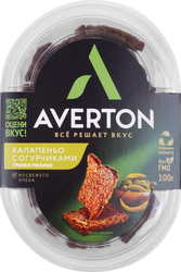 Гренки ржано-пшеничные ЭВЕРТОН со вкусом халапеньо с огурчиками, 100г, изображение