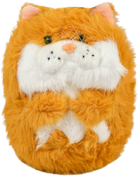 Игрушка мягкая Кот, 17см, картинка