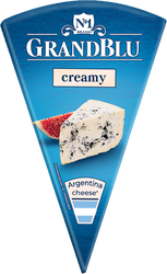 Сыр MILKANA GrandBlu Сливочный с голубой плесенью 56%, без змж, 100г, фотография