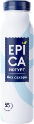 Йогурт питьевой EPICA Натуральный 2,9%, без змж, 260г, фото