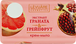Крем-мыло туалетное ЛЕВУАР Грейпфрут и экстракт граната, 100г, фото