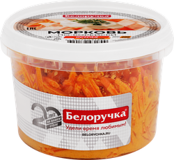 Морковь БЕЛОРУЧКА По-корейски острая с майонезом, 200г, детальное фото
