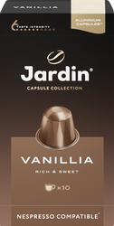 Кофе молотый в капсулах JARDIN Vanillia жареный, 10кап, картинка