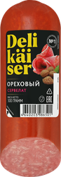 Сервелат в/к Ореховый 300г. Деликайзер, вид