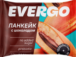 Панкейк протеиновый EVERGO с шоколадной начинкой из какао, 40г, фотография