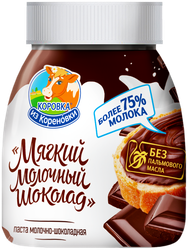 Паста КОРОВКА ИЗ КОРЕНОВКИ Мягкий молочный шоколад, 330г, картинка