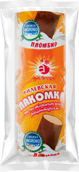 Мороженое Филевская Лакомка сливочное во взбитой шок. глазури 10% 90г. Айсберри БЗМЖ, детальное фото