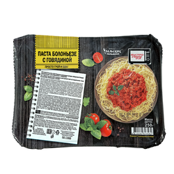Паста&nbsp;БЫСТРО&ВКУСНО Болоньезе&nbsp;с&nbsp;говядиной,&nbsp;250г, картинка