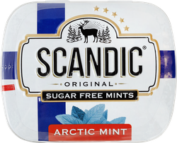 Конфеты SCANDIC без сахара со вкусом арктическая мята, 14г, вид