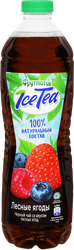 Напиток сокосодержащий ФРУТМОТИВ Ice Tea Черный чай Лесные ягоды, 1.5л, детальное фото
