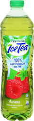 Напиток сокосодержащий ФРУТМОТИВ Ice Tea Зеленый чай Малина, 1.5л, фотография