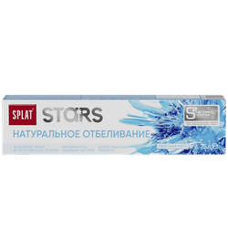 Зубная паста SPLAT Stars Натуральное отбеливание, 125г, крупный план