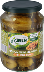 Огурцы маринованные O`GREEN По-берлински, 700г, изображение