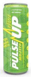 Энергетический напиток PULSEUP YOUR ENERGY Мохито Фреш ж/б 0,45л., фото