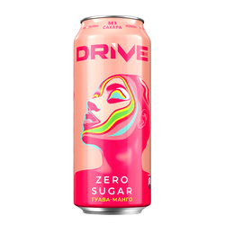 Энергетический напиток DRIVE ME Zero Гуава Манго без сахара ж/б 0,449л., изображение