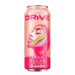Энергетический напиток DRIVE ME Zero Гуава Манго без сахара ж/б 0,449л., фото