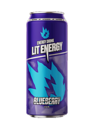 Энергетический напиток LIT ENERGY Blueberry ж/б 0,45л., фото