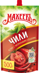 Кетчуп МАХЕЕВЪ Чили д/п 500г., вид
