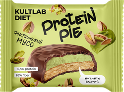 Протеиновое печенье KULTLAB Diet со вкусом Фисташковый мусс ф/п 45г., детальное фото