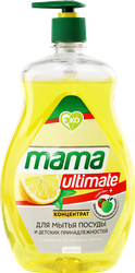 Средство для мытья посуды MAMA ULTIMATE лимон 1000мл., фотография