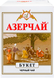Чай черный АЗЕРЧАЙ байховый Букет к/у 100г., фотография