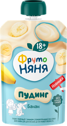 Пудинг молочный ФРУТОНЯНЯ с бананом 90г. БЗМЖ, фотография