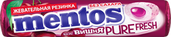 Жевательная резинка MENTOS Pure Fresh вишня 15,5г., изображение