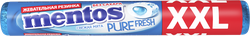 Жевательная резинка MENTOS Pure Fresh свежая мята XXL 23,3г., детальное фото