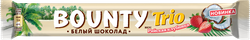 Батончик BOUNTY Трио белый шоколад и клубника 78г., детальное фото