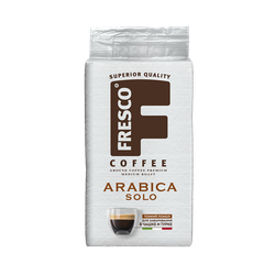 Кофе молотый FRESCO Arabica Solo в/у 250г., крупный план