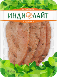 Стейк-Экспресс из филе грудки индейки в пряных специях охл. 350г. ИНДИЛАЙТ, фото