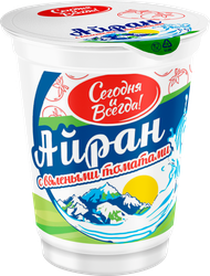 Айран с вяленными томатами СЕГОДНЯ И ВСЕГДА 1,8% п/стакан 200г. МОЛОЧНЫЙ КИТ БЗМЖ, фотография