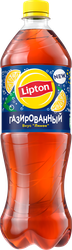 Напиток Чай LIPTON Лимон черный среднегазированный п/б 1л., изображение