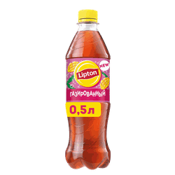 Напиток Чай LIPTON Манго-личи черный среднегазированный п/б 0,5л., изображение