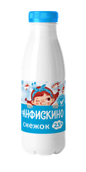 Снежок АНФИСКИНО 2,5% ПЭТ 0,5л. БЗМЖ, фотография
