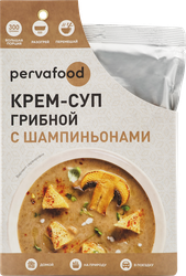 Крем-суп ГРИБНОЙ с шампиньонами ПЕРВАФУД реторт-пакет 300г., изображение