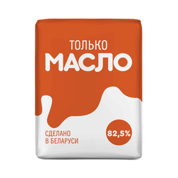 Масло сладкосливочное КРЕСТЬЯНСКОЕ ТОЛЬКО 82,5% фольга 160г. БЗМЖ, фотография
