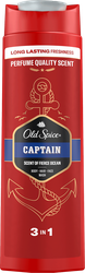 Гель для душа Old Spice Капитан 2в1 п/б 400мл, детальное фото