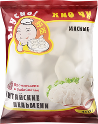 Китайские пельмени «ХАО ЧИ» мясные 450г. ИП Цзоу Хун, фотография