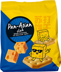 Крекер мини со вкусом сыра PAN ASIAN ф/п 150г., фотография