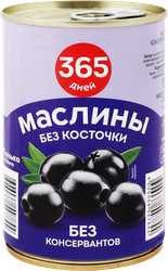 Маслины б/к 365 ДНЕЙ ж/б 314мл., вид
