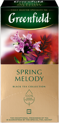 Чай черный GREENFIELD Spring Melody, 25пак, вид