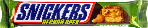 Батончик шоколадный SNICKERS Лесной орех, 81г, вид