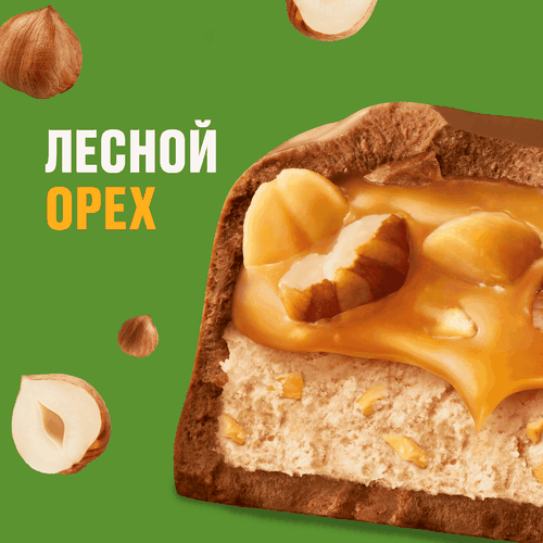 Батончик шоколадный SNICKERS Лесной орех, 81г, фото