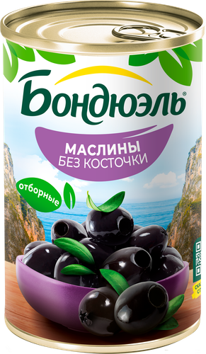Маслины без косточки БОНДЮЭЛЬ, 314мл, фото