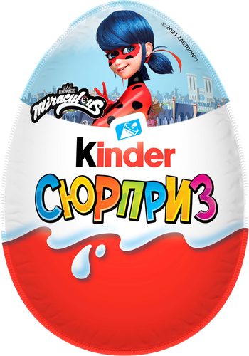 Яйцо шоколадное KINDER Сюрприз из молочного шоколада с игрушкой, 20г, фотография