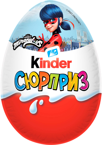 Яйцо шоколадное KINDER Сюрприз из молочного шоколада с игрушкой, 20г, фото