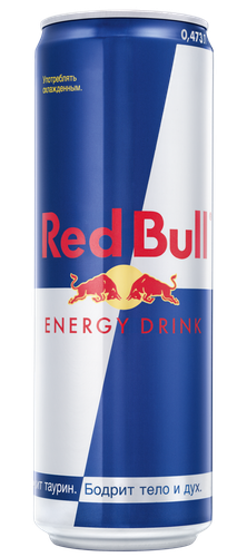 Напиток энергетический RED BULL Energy Drink большая банка тонизирующий газированный, 0.473л, детальное фото