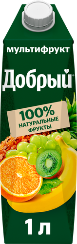 Нектар ДОБРЫЙ Мультифрукт, 1л, детальное фото
