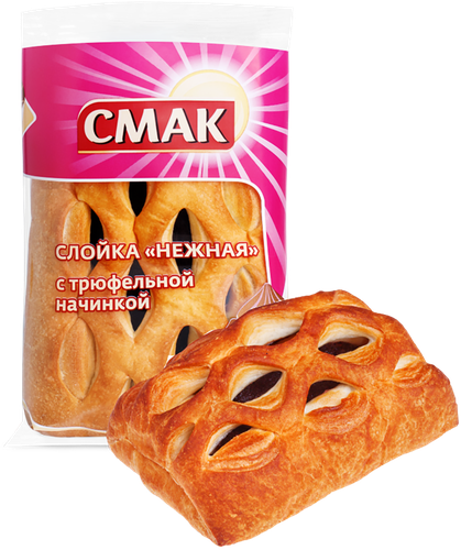 Слойка СМАК Нежная с трюфельной начинкой, 100г, картинка